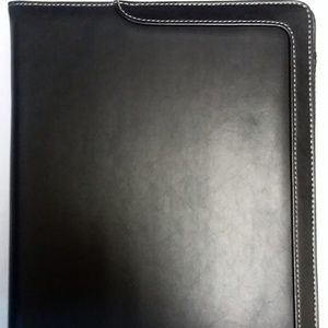 Black Leather Portfolio 25 Pcs Wholesale (84-8336)